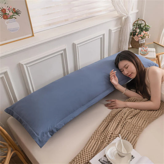 Skin-Friendly Couple Pillowcase – Cozy Polyester Hugging Pillow Cover, Large 120/150/180cm