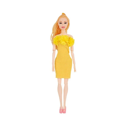 Fashion Doll Clothes for Barbie – Casual Dress, Pants & Trousers Outfit Accessories for Girls Gift Toy