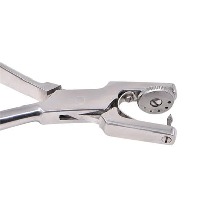 Dental Dam Hole Puncher Set — Dental Dam Perforator Pliers for Orthodontic & Dentist Use