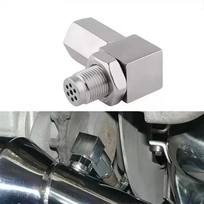 New 90 Degree Oxygen Sensor Extender – Mini Catalyst Lambda O2 Adapter, M18*1.5 Universal CEL Fix