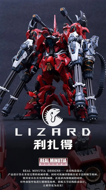 1/100 In Era Lizard RMD Mech Robot Model – Assembly Action Figure, Realistic Design, Collectible Toy for Birthday Gift & Decor