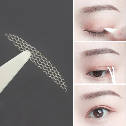 240PCS Invisible Eyelid Tape Stickers – Double Eyelid Lifting Patches for Drooping Eyelids MB310