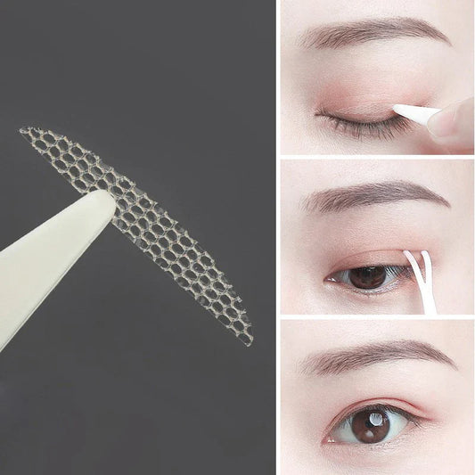 240PCS Invisible Eyelid Tape Stickers – Double Eyelid Lifting Patches for Drooping Eyelids MB310