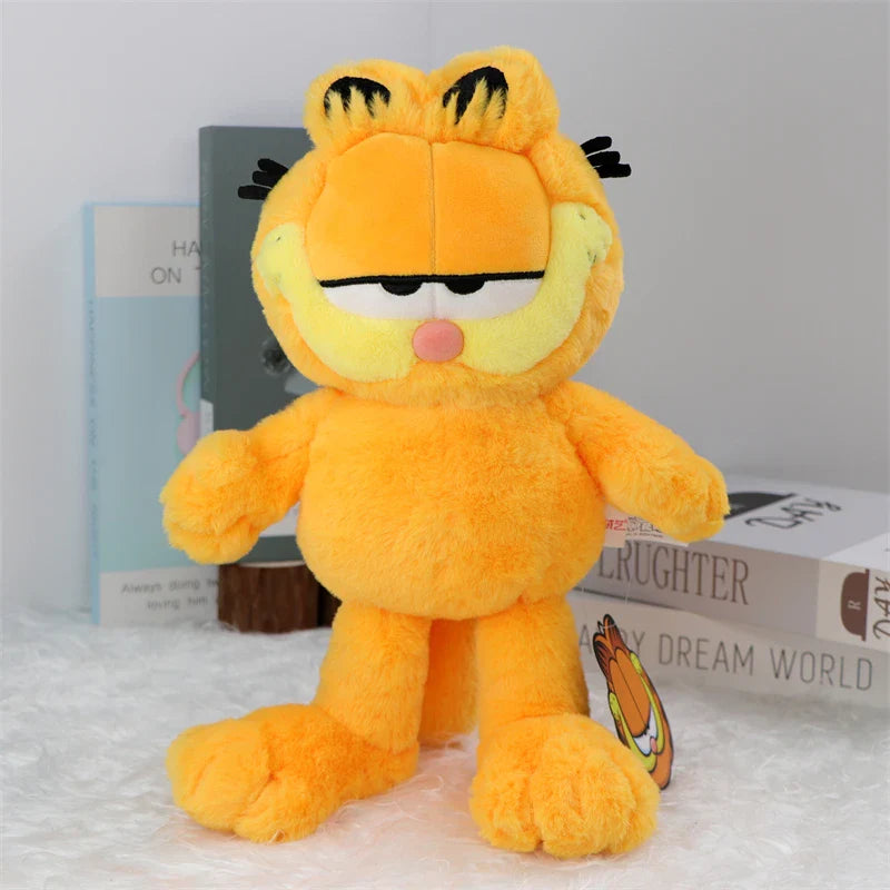 Original Garfield Family Plush Toys — Kawaii Soft Stuffed Garfield & Odie Dolls for Kids