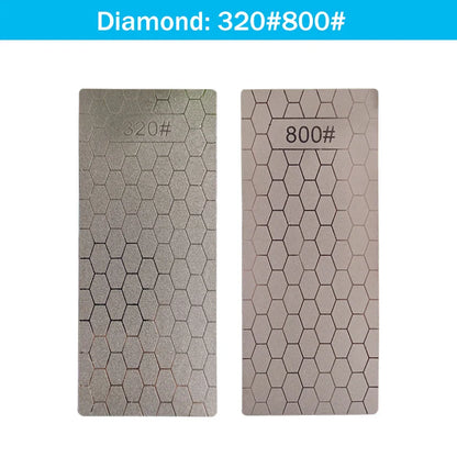 Diamond Sharpening Stone Bar | Knife Sharpener Whetstone for Grinding & Honing | No Base
