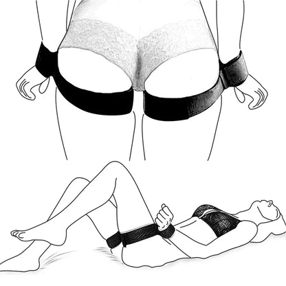 Women’s Sexy BDSM Crotchless Lingerie – Plus Size Hot Bodysuit for Adult Intimate Play