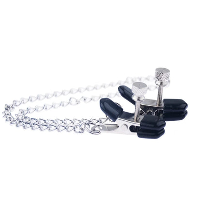Stainless Steel Nipple Clip Accessories – Butterfly Style Metal Body Jewelry for Couples