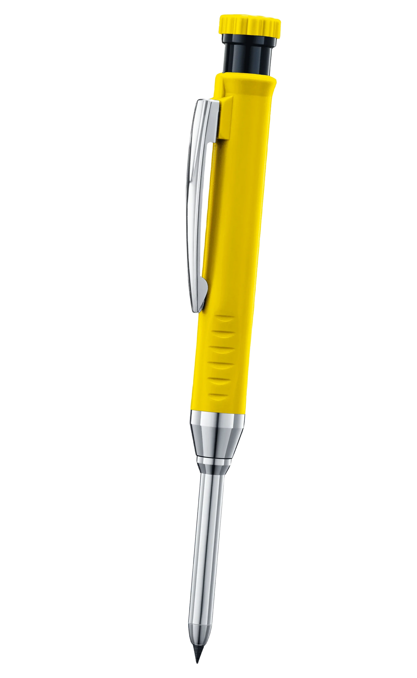 Carpenter Mechanical Pencil Set - 2.8mm Solid Woodworking Pencil With Sharpener & 3 Color Refills For Construction Tools