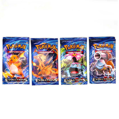 324pcs Pokémon Cards Sun & Moon XY Evolutions Booster Box – Collectible Trading Card Game Set