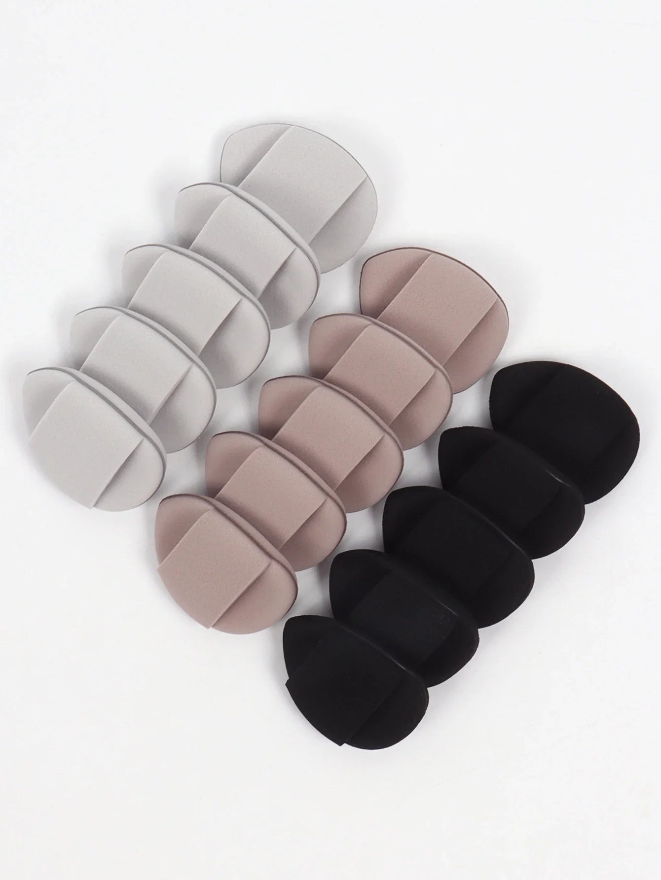 Finger Air Cushion Makeup Puff Set – Powder, Liquid Foundation & Concealer Applicator Wholesale