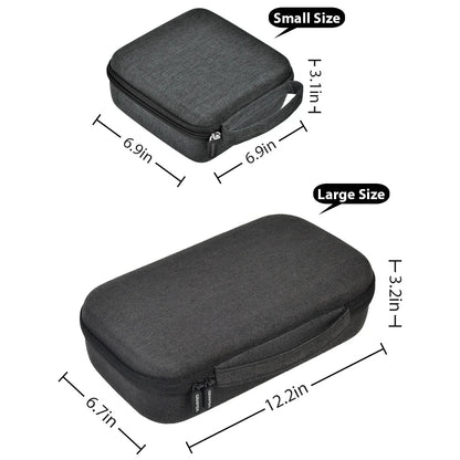 Travel Sunglasses Organizer Case for Quay Polarized Sunglasses – Men & Women Trendy Sunglass Storage Holder (Bag Only)