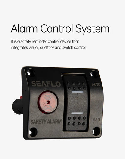 Automatic Water Level Sensor Switch – Alarm Control System for Bilge Pump with Induction Accessories