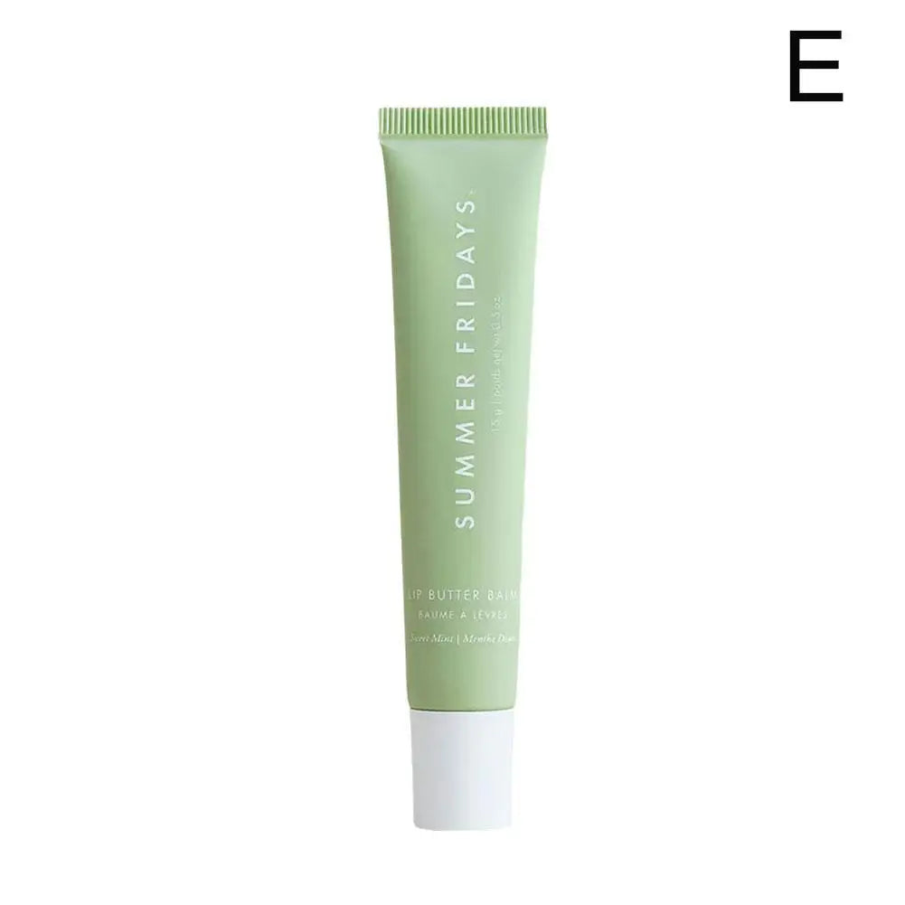 Summer Fridays Vanilla Beige Lip Balm Set – Moisturizing Lip Gloss & Transparent Lipstick with Soft Tube & Mirror