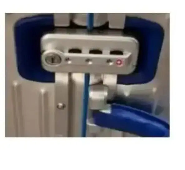 VESOCOVO Aluminum Trolley Suitcase — 20", 26", 30" Large Rolling Luggage Bag with Wheels