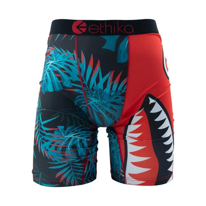 ETHIKA Men’s Sexy Breathable Boxer Shorts Plus Size S-3XL Swimming Underwear Trunks