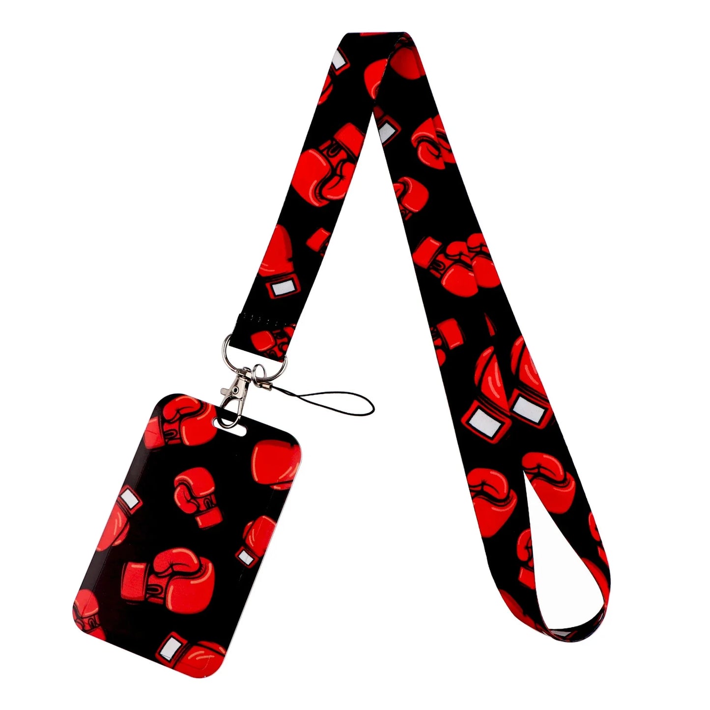 Soccer Ball Lanyard Credential Holder — Key, ID, USB Badge Neck Strap | Gym & Phone Accessories Gift