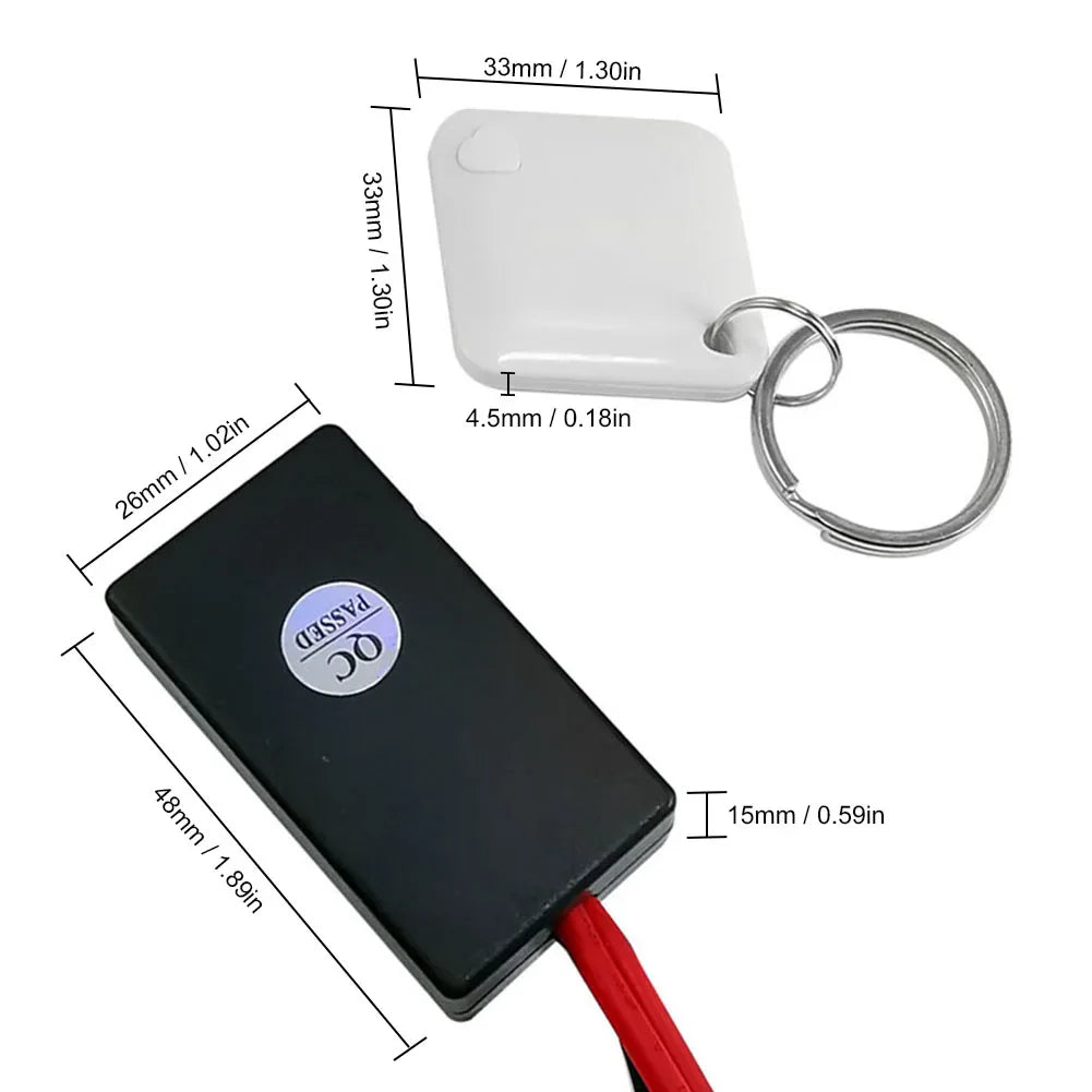 CHADWICK M506 Car Immobilizer — 12V Universal Intelligent Anti-Robbery Engine Lock Security System
