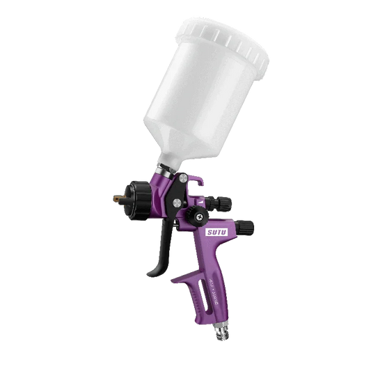 SUTU 1.3mm Nozzle Paint Spray Gun for Car & Furniture — High Atomization Air Paint Repair Airbrush Tool