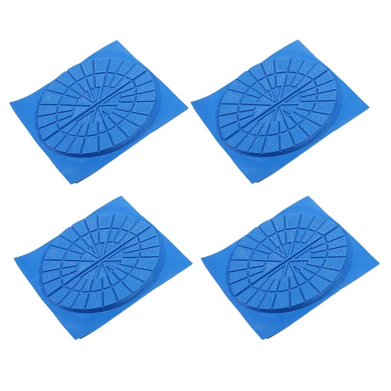 4PCS Wear-Resistant Shoe Insoles – Anti-Slip Self-Adhesive Sole Protectors for Sneakers, Heels & Rubber Shoe Repair