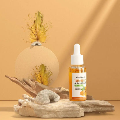 Turmeric Face Whitening Serum – Anti-Oxidation Dark Spot Corrector for Facial Brightening & Skin Clarity