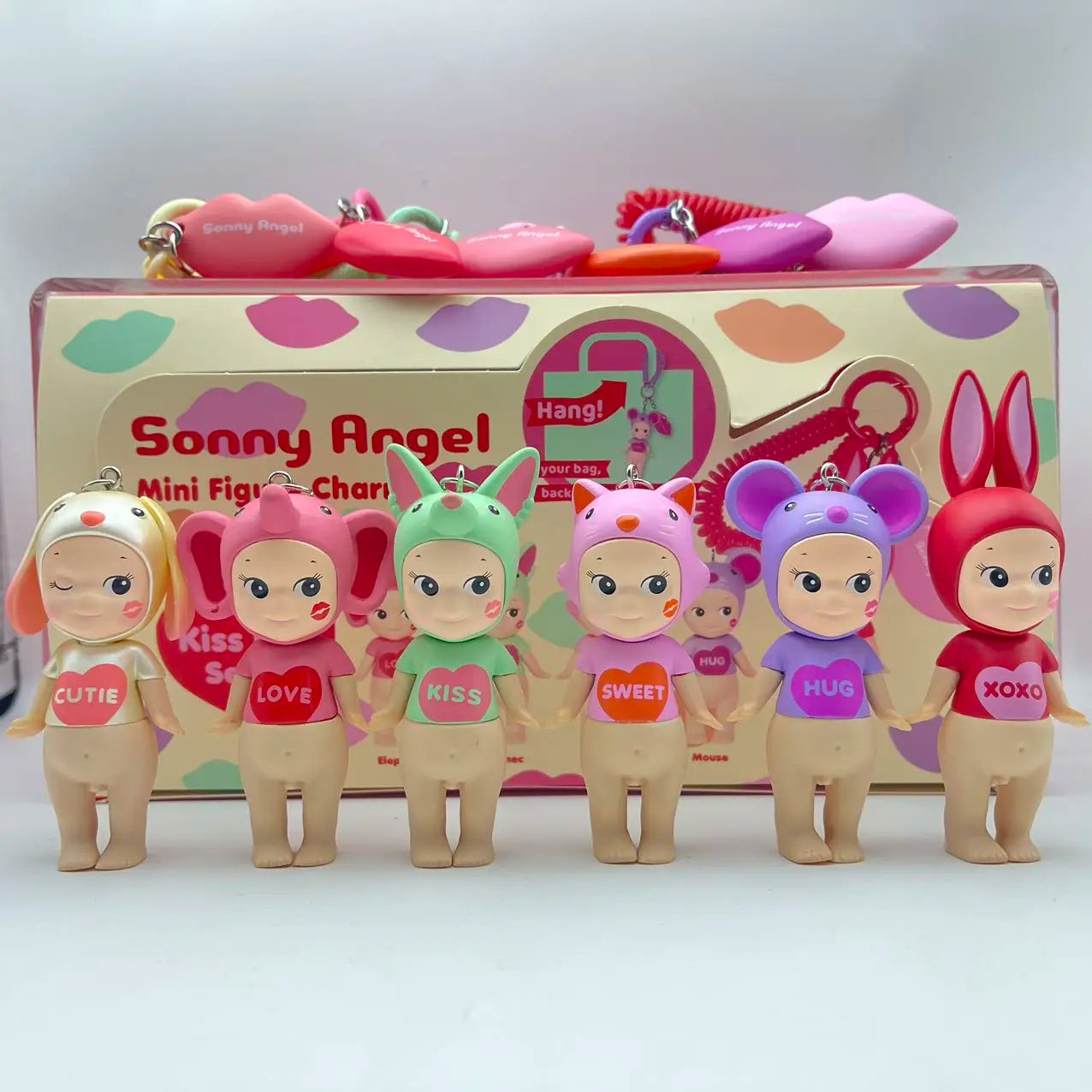 2025 Sonny Angel Kiss Kiss Series Blind Box – Cute Kawaii Mini Doll Figure Decoration High-Quality Replica Birthday Gift