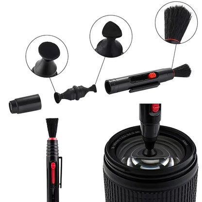 SLR Digital & Mirrorless Camera Cleaning Kit — Includes Air Blower, Lens Cloth for Canon, Nikon, Laptop, Keyboard