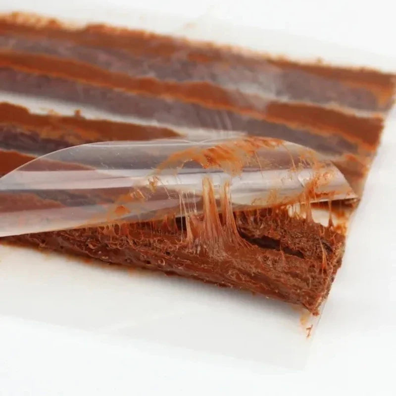 Car & Motorcycle Tire Repair Kit – Tubeless Tyre Puncture Plug Set with Rubber Strips for Truck & Vacuum Tire Repairs