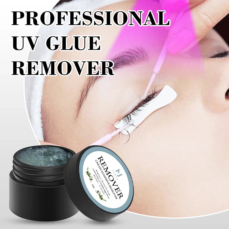 15g UV Eyelash Extension Glue Remover Cream – Professional Lash Removal Tool for Makeup