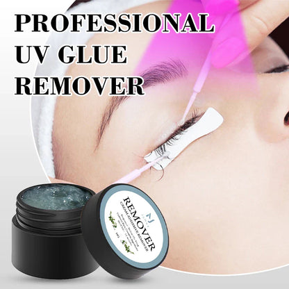 15g UV Eyelash Extension Glue Remover Cream – Professional Lash Removal Tool for Makeup