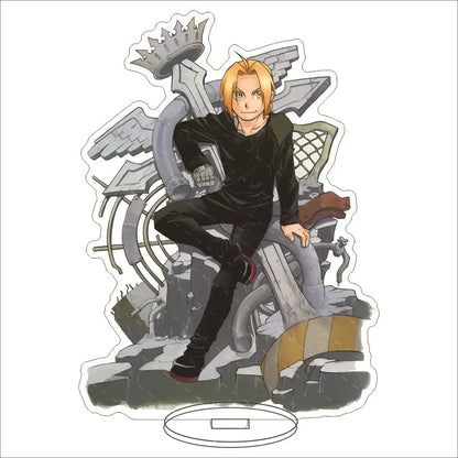 Fullmetal Alchemist Acrylic Stand — 15cm Anime Action Figure PVC Desktop Model Toy Gift