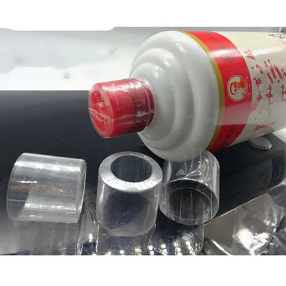 100PCS Wine Bottle Heat Shrink Capsules – Shrink Film Caps for Straight Mouth Bottles Wine Sealing Wrap