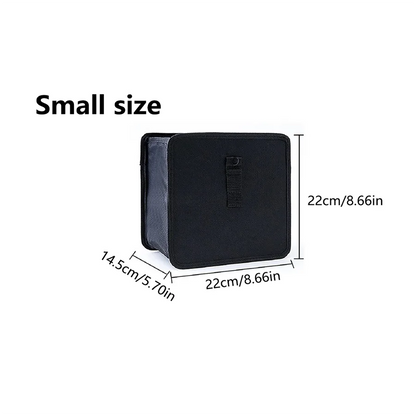 Car Mounted Garbage Bin – Portable Hanging Rear Storage Basket, Waterproof Garbage Bin Storage Box