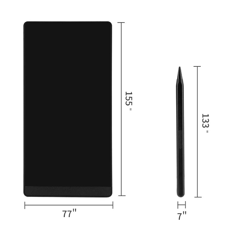 6.5-inch Full Screen Superfine Handwriting LCD Writing Tablet: Magnetic Sketch Pad, Liquid Crystal Drawings Board for Meeting Content