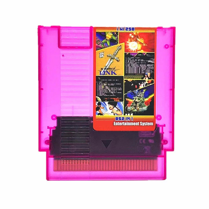 FOREVER DUO NES 852-in-1 Game Cartridge – 1024MBit Flash Chip with 405+447 Games for NES Console