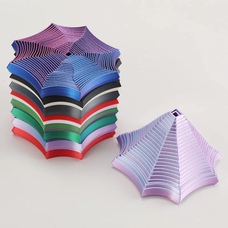 Octagonal 3D Fidget Toy — Geometric Illusion Stress Relief & Sensory Toy for Antistress, Party Games