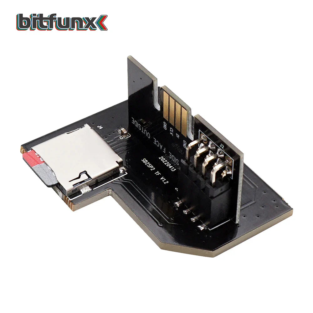 Bitfunx SD2SP2 Pro SD Card Adapter – MicroSD TF Card Reader for Nintendo GameCube NGC NTSC Serial Port 2