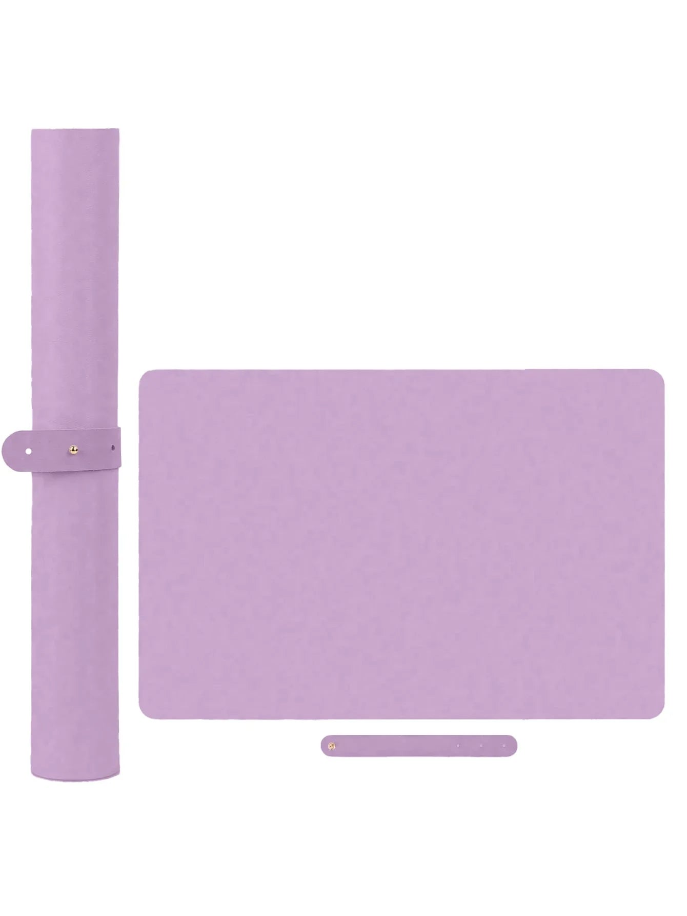 Portable Nail Art Armrest Mat - 1/2PCS Foldable Soft Microfiber Leather Table Pad for Nail Salons