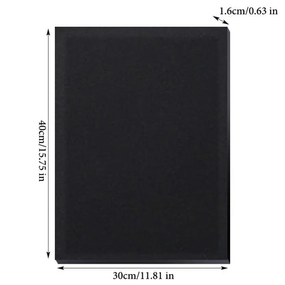 Black Canvas Wooden Oil Painting Frame – Cotton DIY Graffiti Canvas for Children & Beginner Art Practice Supplies