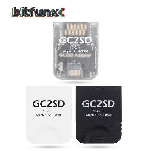 BitFunx GC2SD Micro SD Card Adapter – TF Card Adapter for Nintendo GameCube & Wii Console