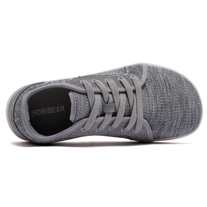 HOBIBEAR Men’s Wide Barefoot Shoes – Unisex Non-Slip Trail Running & Minimalist Walking Sneakers