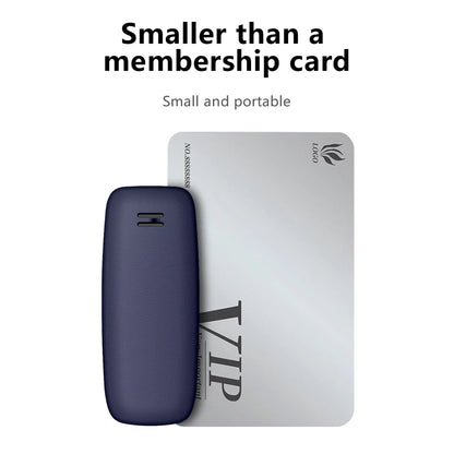 BM310 Small Mobile Phone | Unlocked Dual SIM, Bluetooth, Low Radiation, Automatic Call Recording & Compact Design