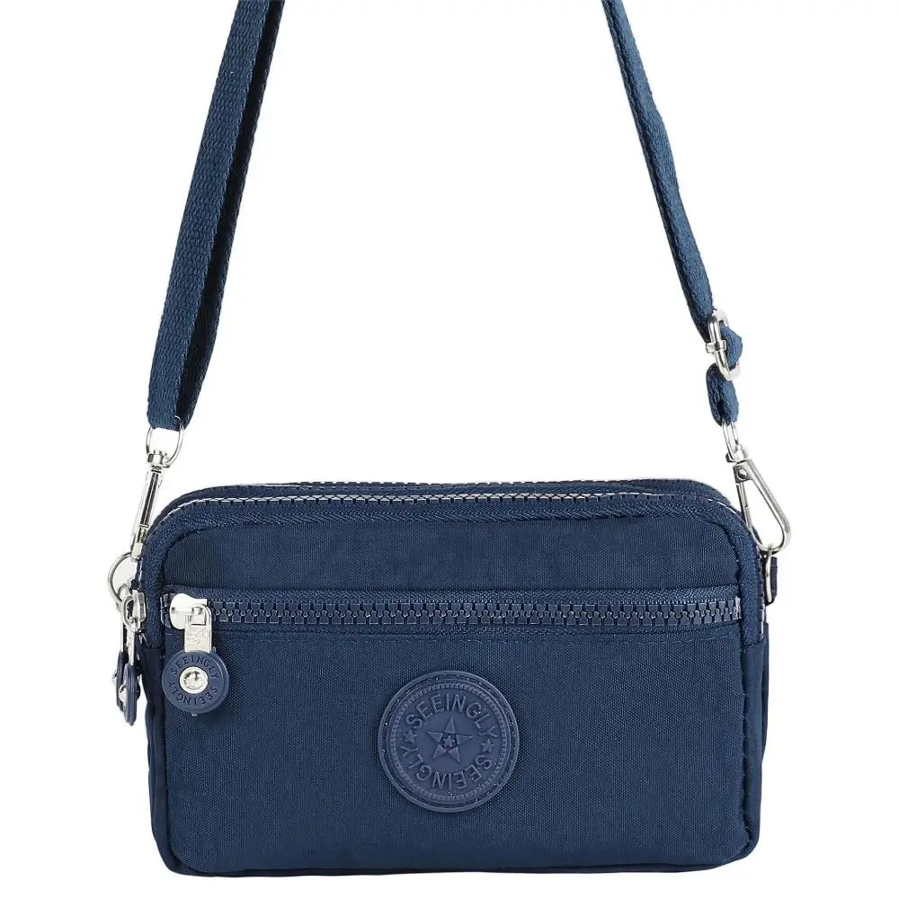 Women’s Large Capacity Handbag – Fashionable Portable Crossbody & Shoulder Bag with Zipper, Messenger Style