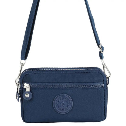 Women’s Large Capacity Handbag – Fashionable Portable Crossbody & Shoulder Bag with Zipper, Messenger Style