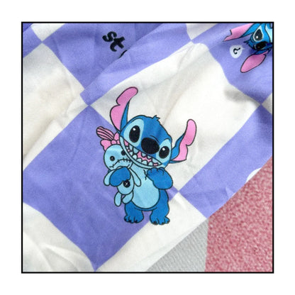 New Spring Children’s Pajama Set – Stitch & Angel Long-Sleeve Sleepwear with Pants for Boys & Girls