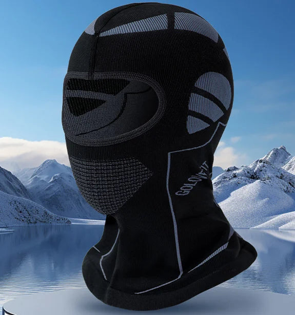 Unisex Cold-Proof Thermal Scarf & Balaclava Full Face Mask Winter Ski Hat with Neck Cover
