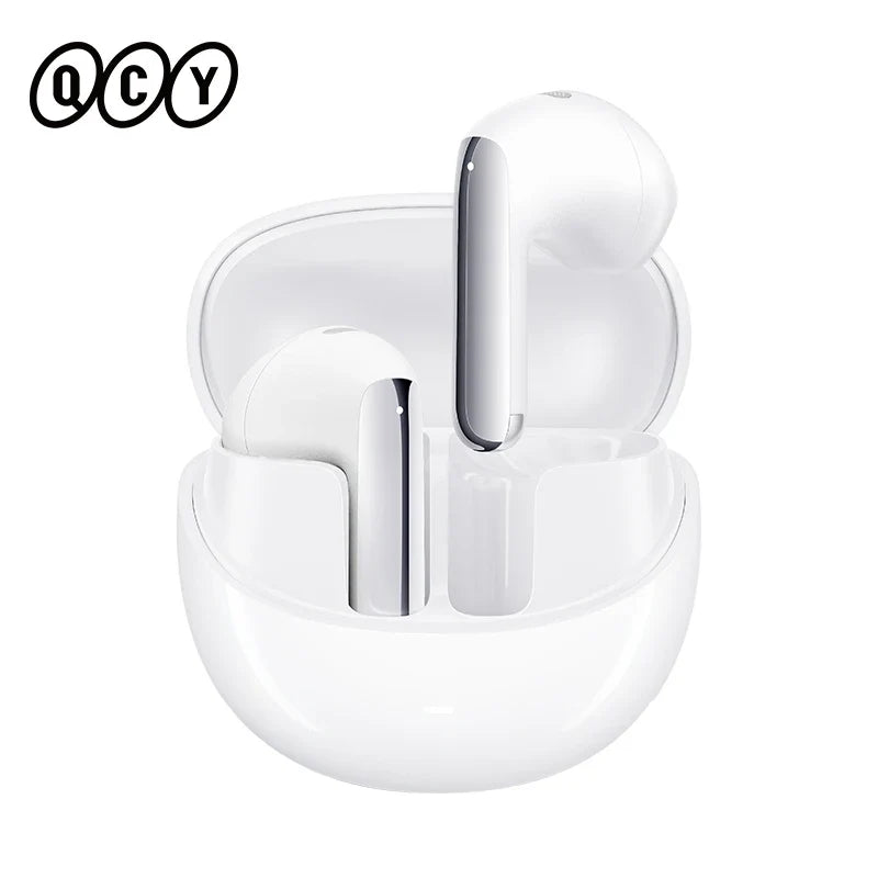 QCY HT10 AilyBuds Pro+ ANC Earbuds - Bluetooth 5.3 Wireless Hi-Res LDAC Earphones with AI Call & Multipoint Connection