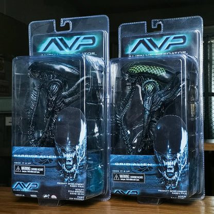 NECA Aliens Warrior Grid Xenomorph 7″ Action Figure — Ripley Cameron Bishop Collectible Toy