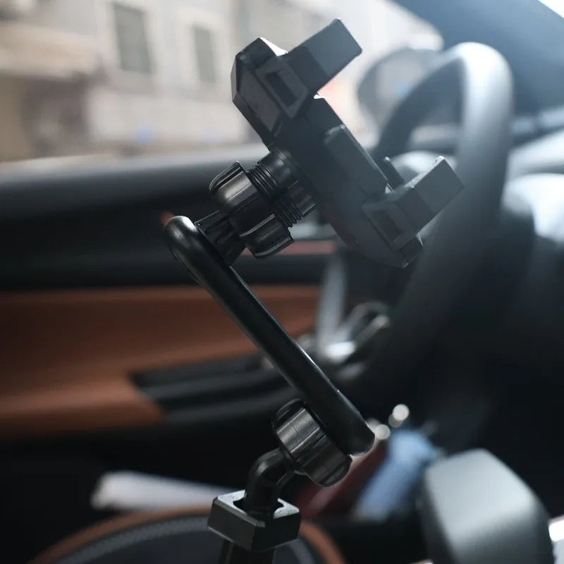 Rotating Adjustable Car Phone Mount - Universal 17mm Ball Head Navigation Holder Extension Adapter