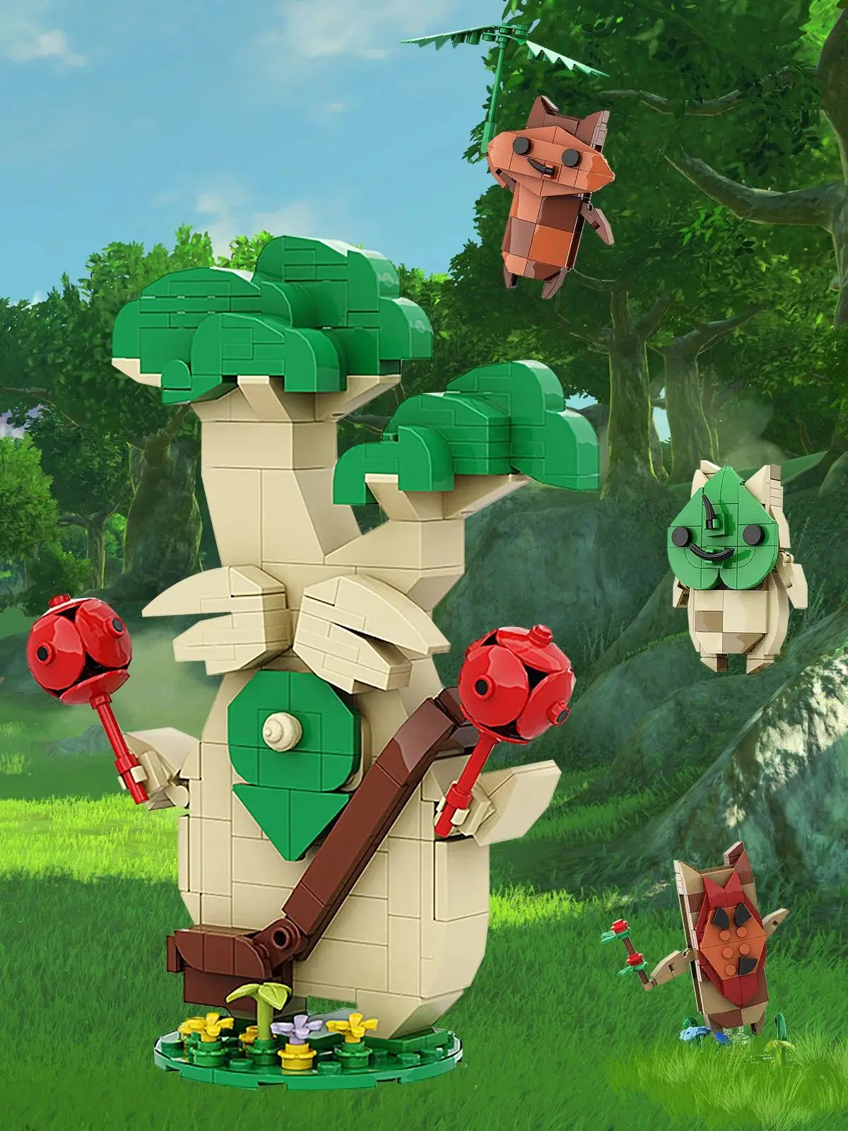 Korok Building Sets – Yahaha Figure Creative Blocks Toy for Kids & Adults