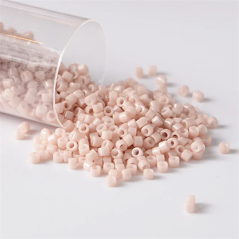 Miyuki Delica Seed Beads - 11/0 Glass Beads for DIY Jewelry, Bracelet Making & Craft Projects